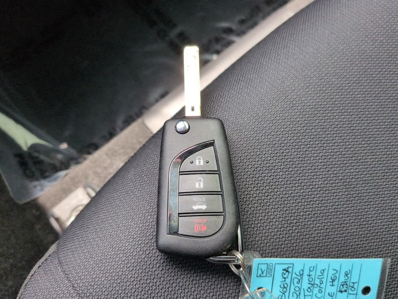 Certified Used 2025 Celestite Toyota Hybrid LE image 25