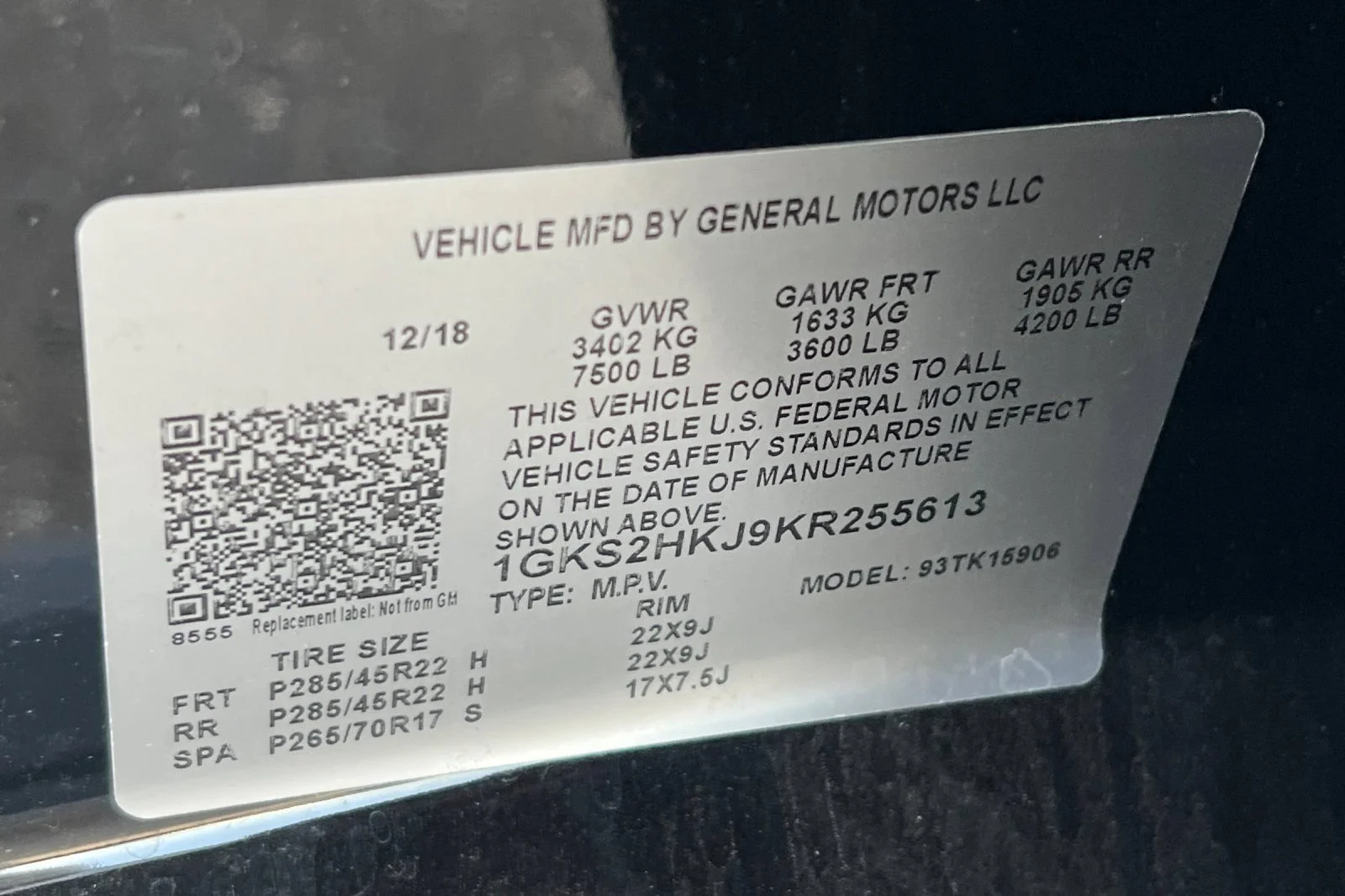 Used 2019 ONYX BLACK GMC Denali image 31