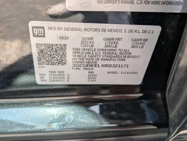 Certified Used 2024 Black Chevrolet RST image 34