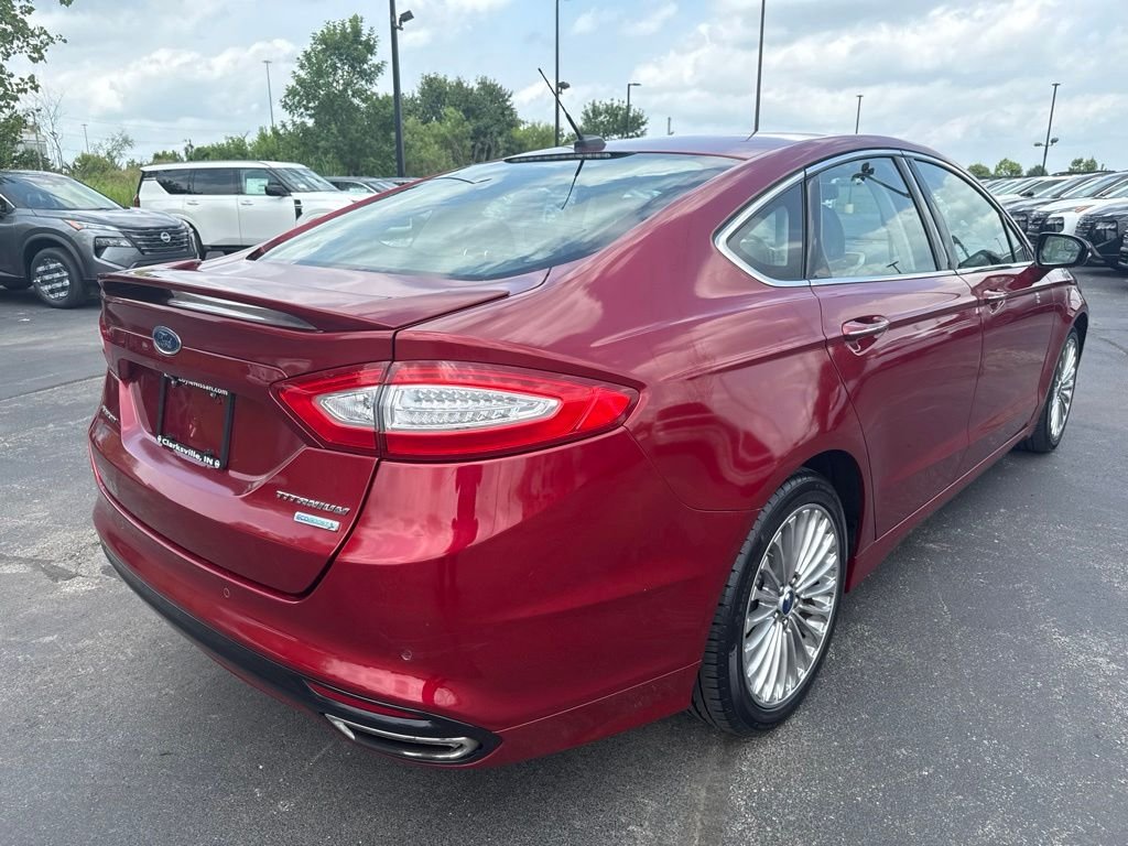 Used 2014 Red Ford Titanium image 3