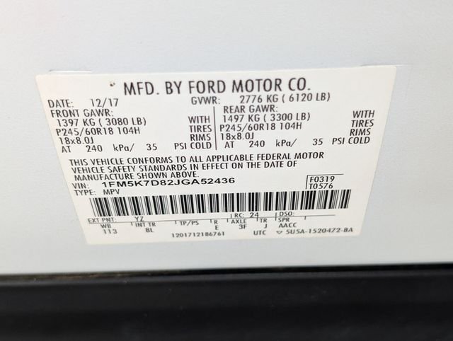Used 2018 White Ford XLT image 28