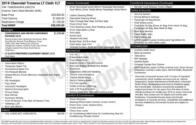 Used 2019 Gray Chevrolet LT image 8