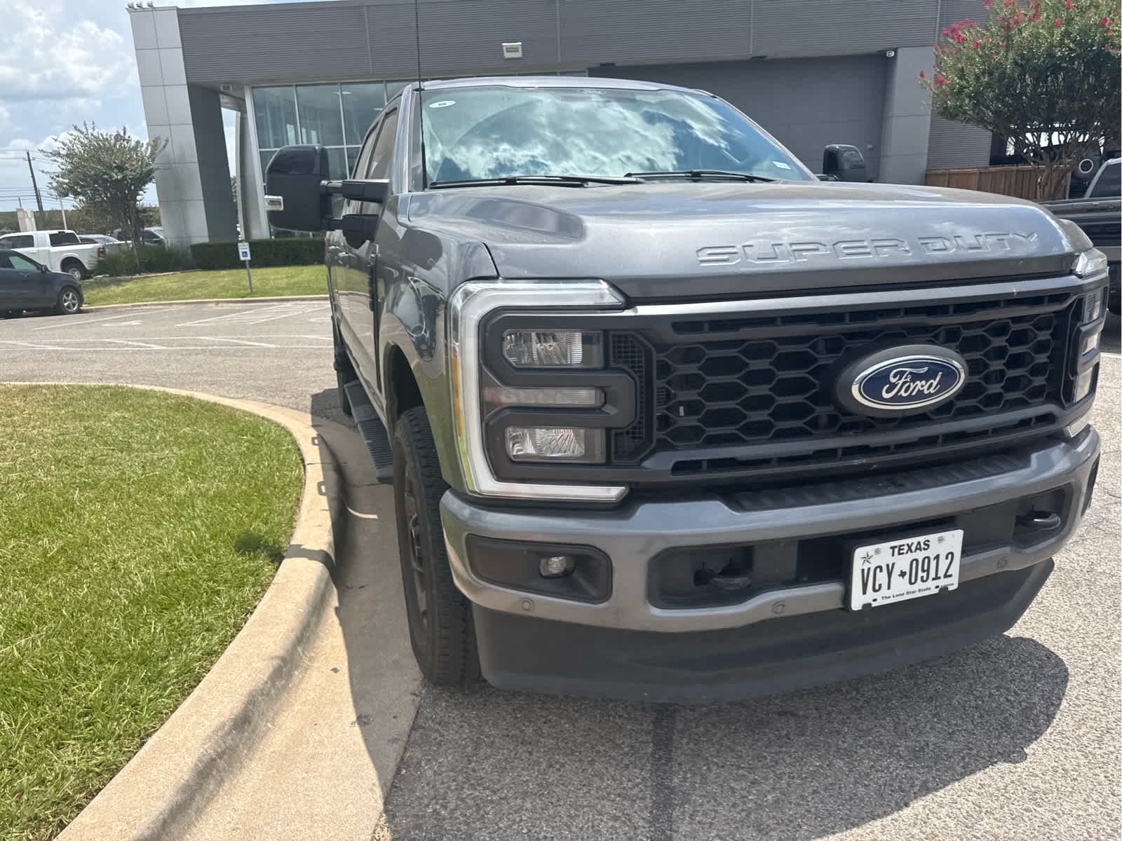 Used 2024 Carbonized Gray Ford LARIAT image 3