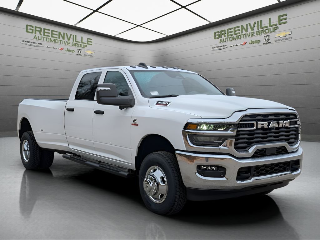 New 2026 Bright White Clear-Coat Exterior Paint RAM Tradesman Cummins HO Diesel Dually 4x4 image 4