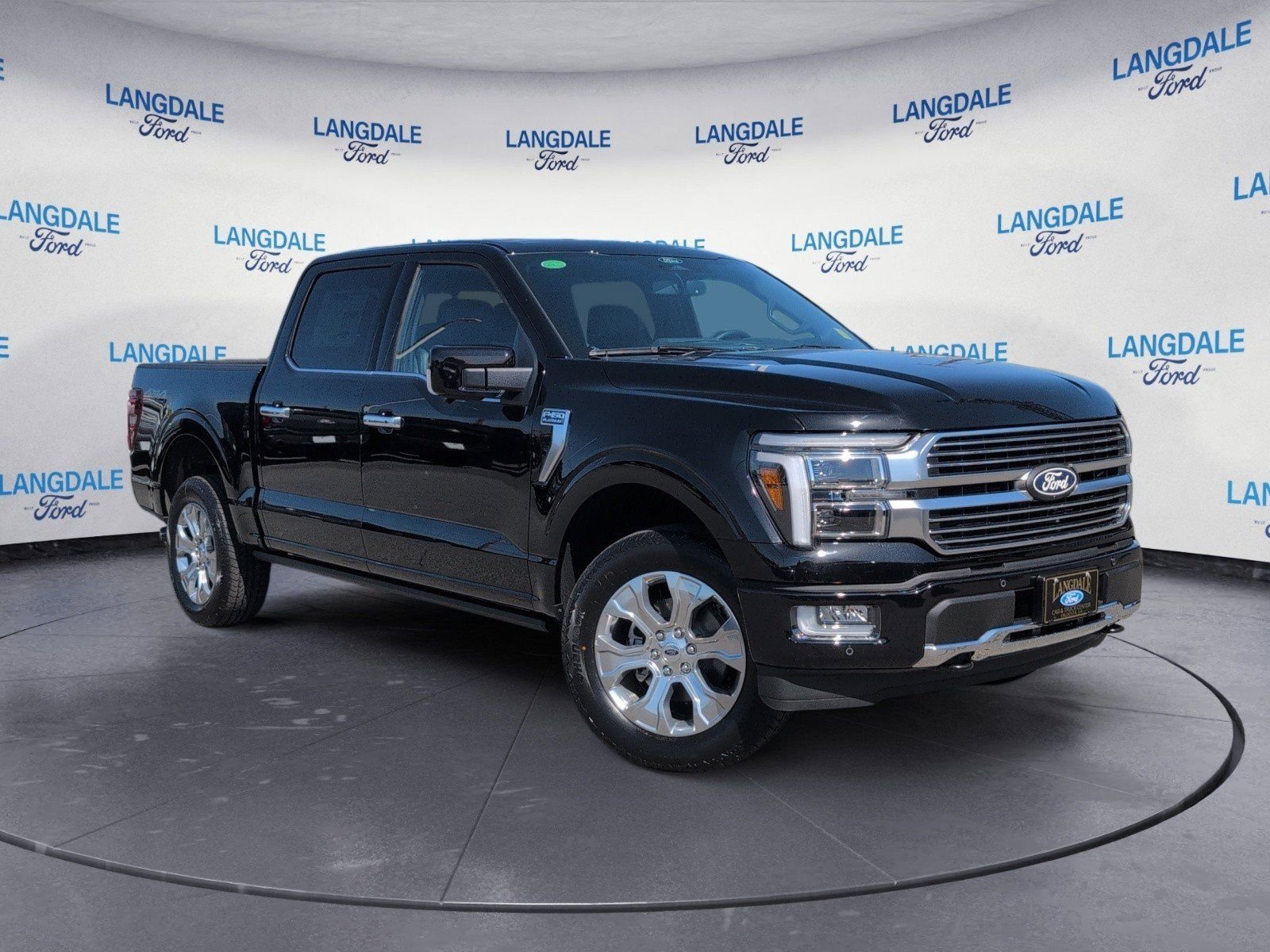 New 2026 Agate Black Metallic Ford Platinum image 2