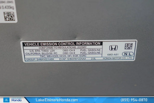 Used 2025 Silver Metallic Honda Sport image 30