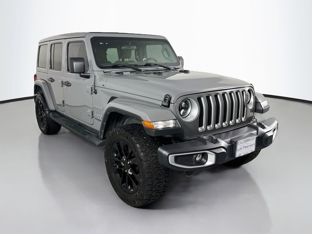 Used 2021 Gray Jeep Unlimited Sahara image 7