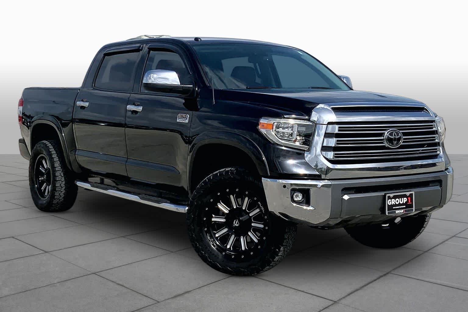 Used 2018 Midnight Black Metallic Toyota 1794 Edition image 3