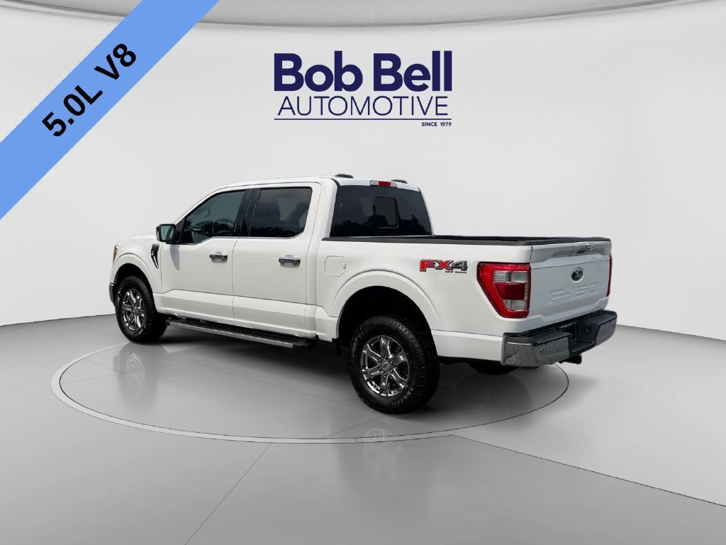 Used 2022 Oxford White Ford Lariat image 5