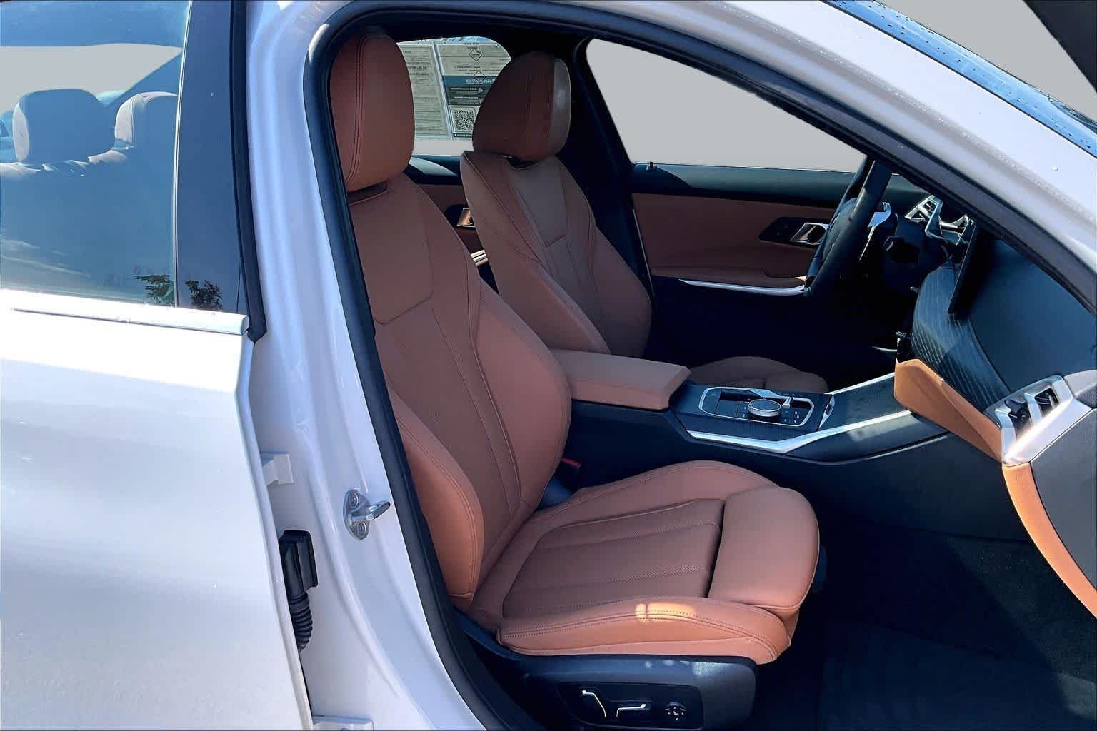 Certified Used 2025 Mineral White Metallic BMW 330i image 9