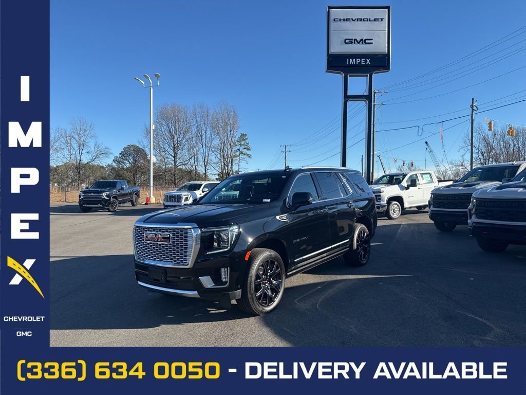 Onyx Black 2023 GMC Yukon Denali 4WD SUV / Crossover Four-Wheel Drive