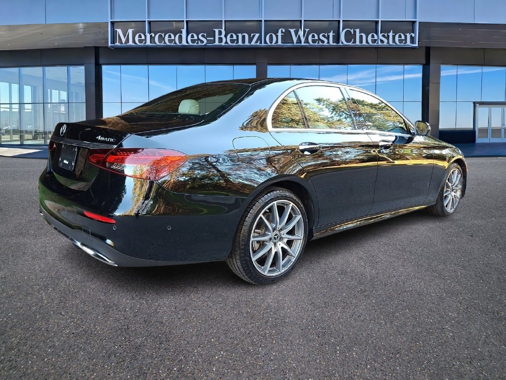 Certified Used 2023 Black Mercedes-Benz E 350 image 6