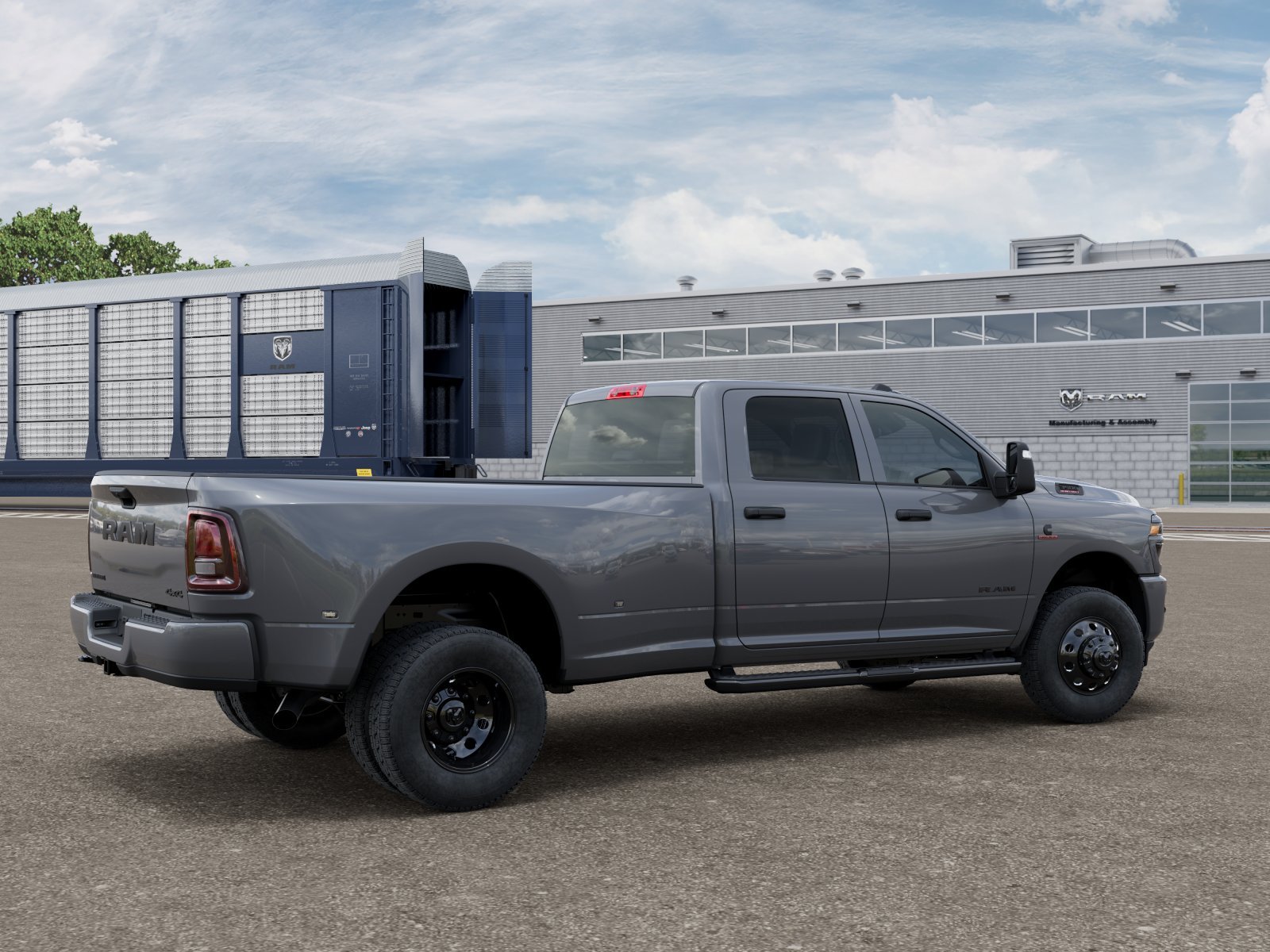 New 2027 Ceramic Gray Clearcoat RAM Big Horn image 2