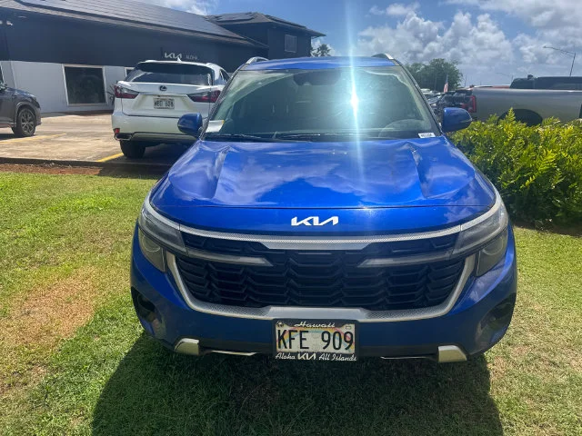 Certified Used 2024 Blue Kia S image 2