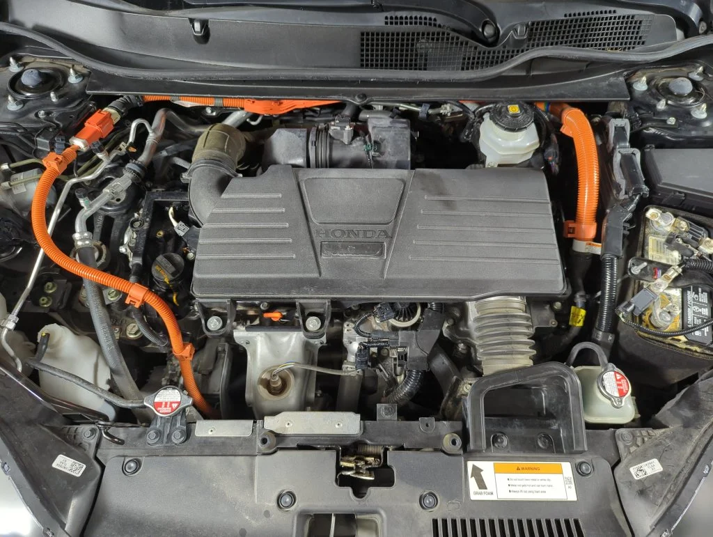 Certified Used 2022 Crystal Black Pearl Honda HYBRID EX image 18
