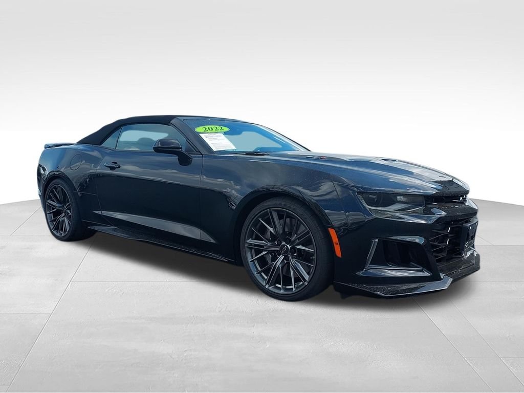 Used 2022 Black Chevrolet ZL1 image 2