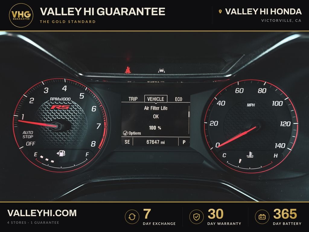 Used 2023 Blue Chevrolet RS image 21
