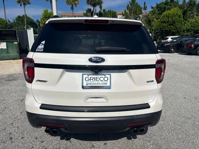 Certified Used 2018 White Platinum Ford Sport image 9