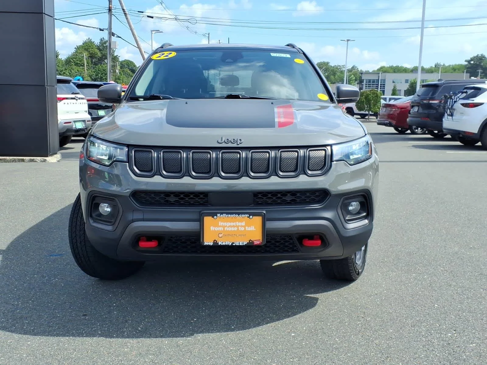 Certified Used 2022 Sting-Gray Clearcoat Jeep Trailhawk image 3