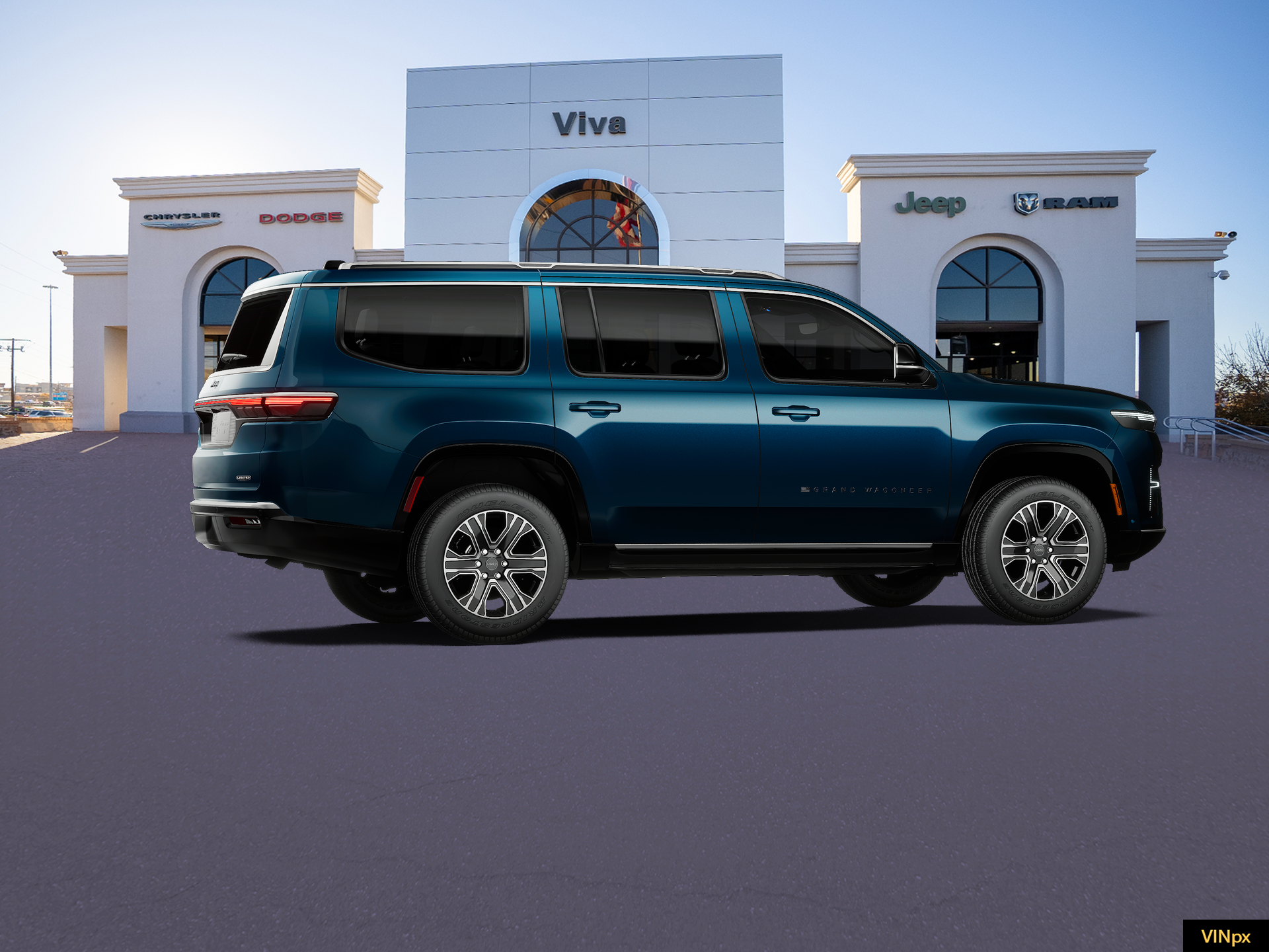 New 2027 Fathom Blue Pearl-Coat Paint Jeep Limited image 15