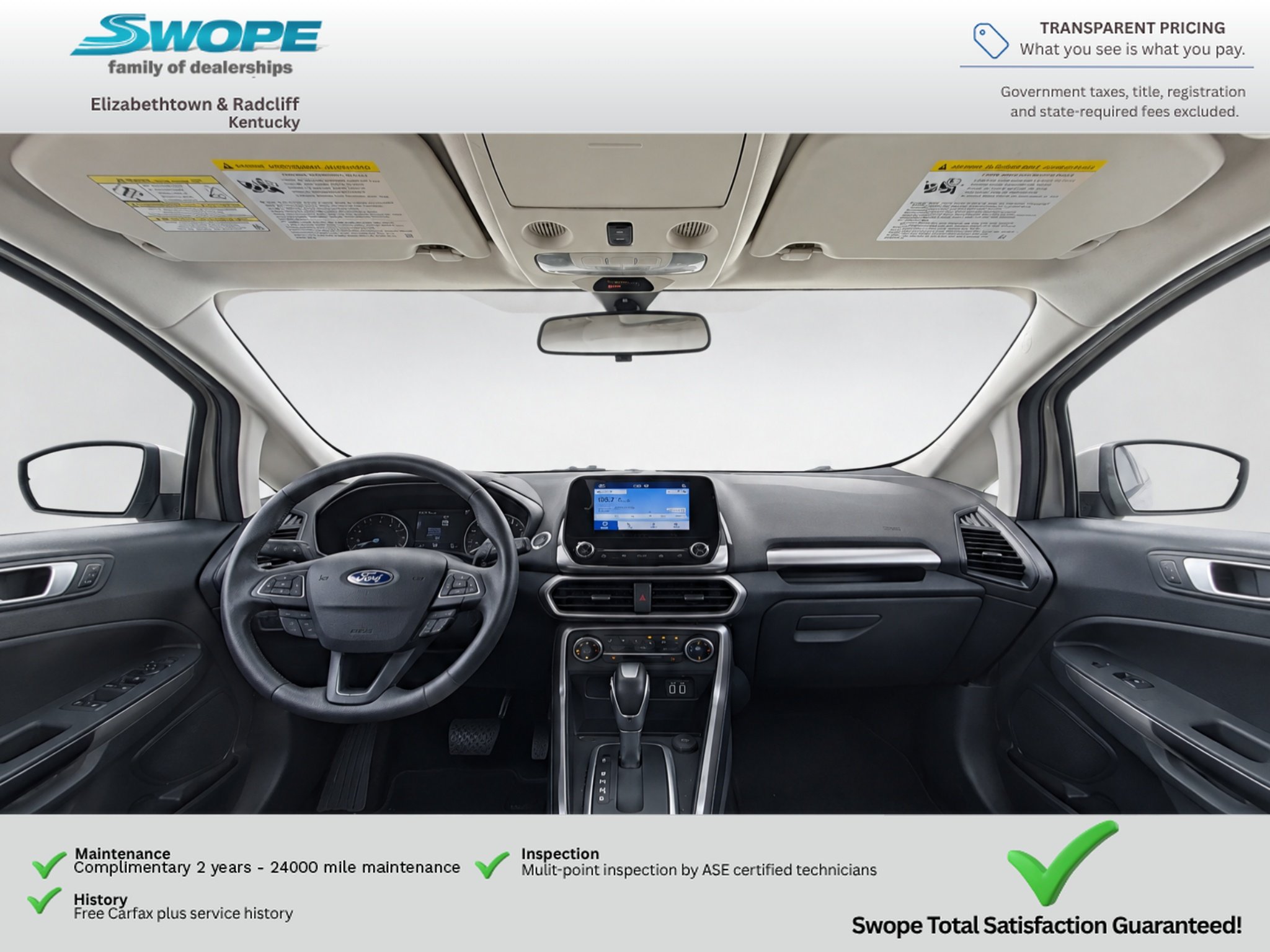 Used 2018 Diamond White Ford SE image 12