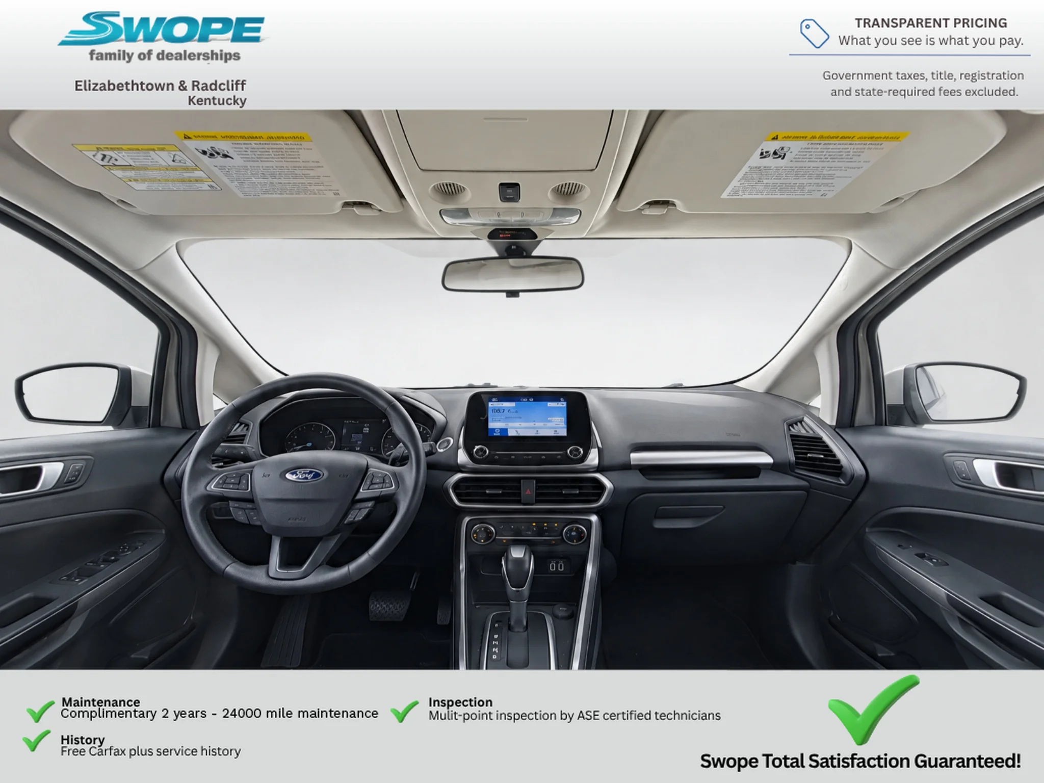 Used 2018 Diamond White Ford SE image 12