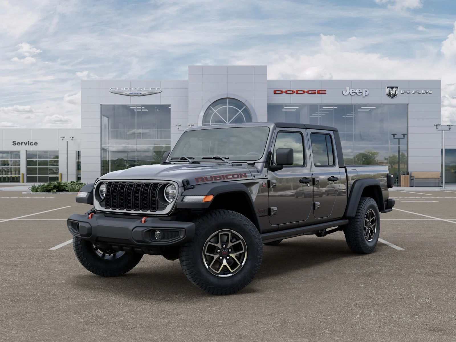 New 2026 Granite Crystal Metallic Clear-Coat Exterior Paint Jeep Rubicon image 28