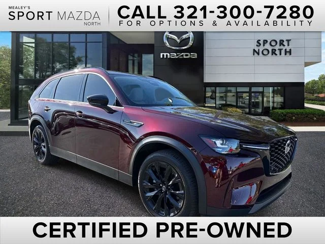 Pre-Owned 2025 Mazda CX-90 PHEV Premium Plus 4D Sport Utility in