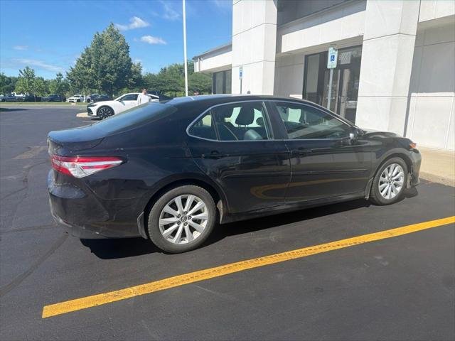 Certified Used 2019 MIDNIGHT BLACK METAL Toyota LE image 10