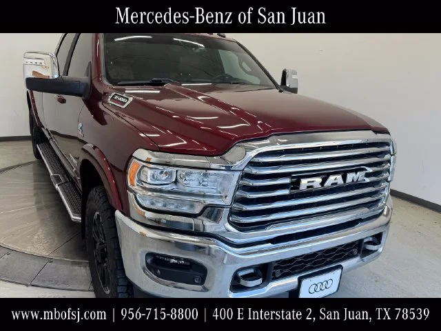 Used 2024 Delmonico Red Pearlcoat Ram Limited Longhorn image 1