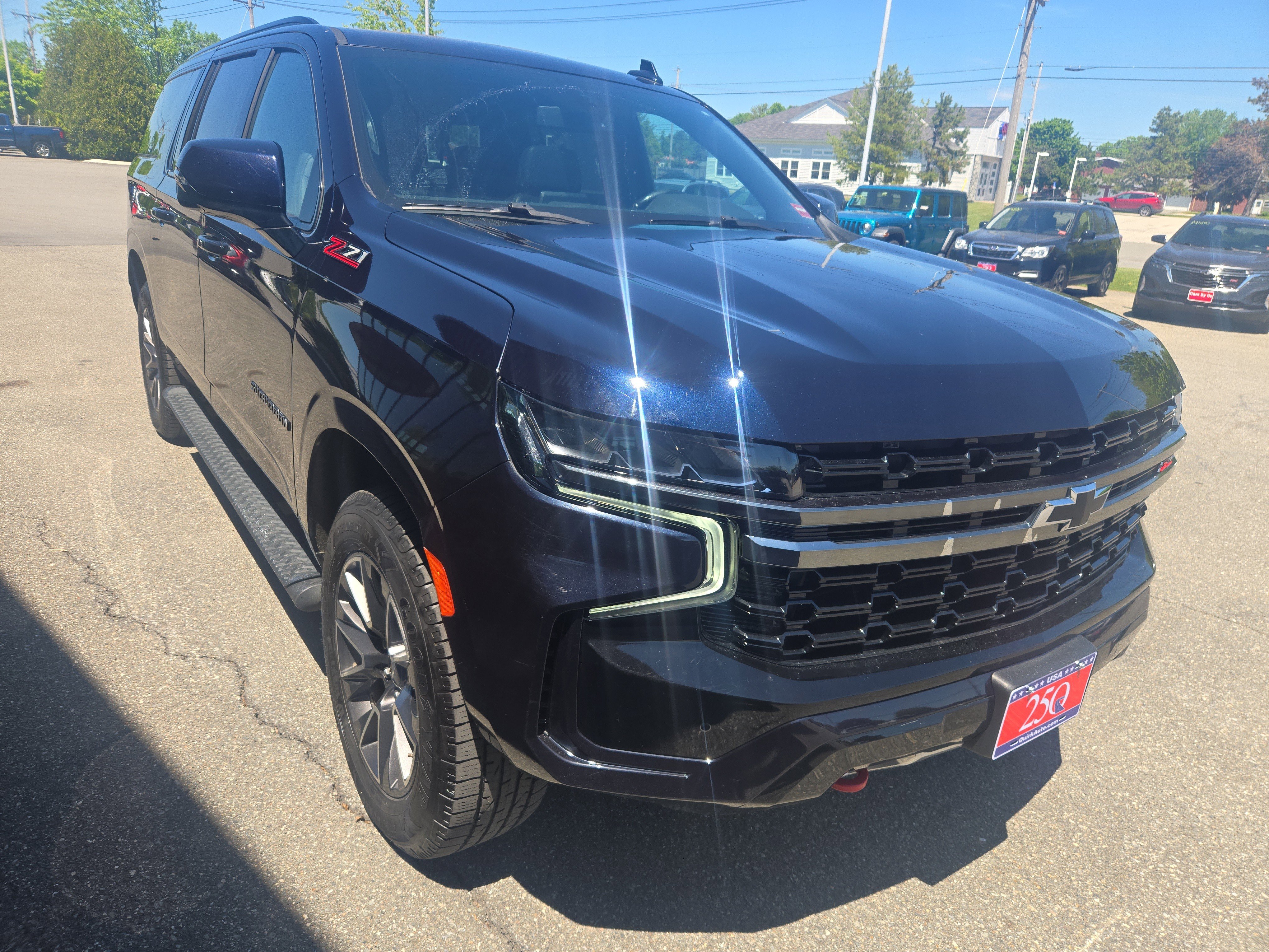 Used 2022 Midnight Blue Metallic Chevrolet Z71 image 3