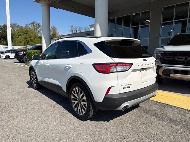 Used 2020 White Metallic Ford Titanium image 5