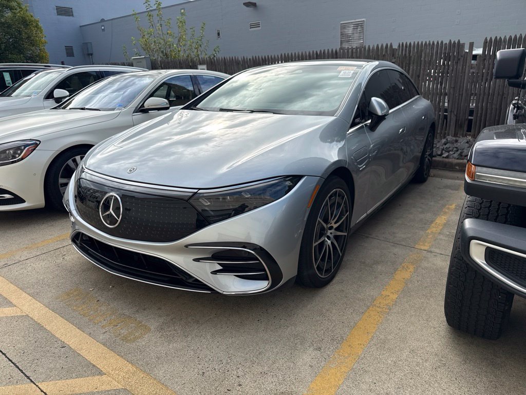 Used 2023 Cirrus Silver Metallic Mercedes-Benz 580 image 1
