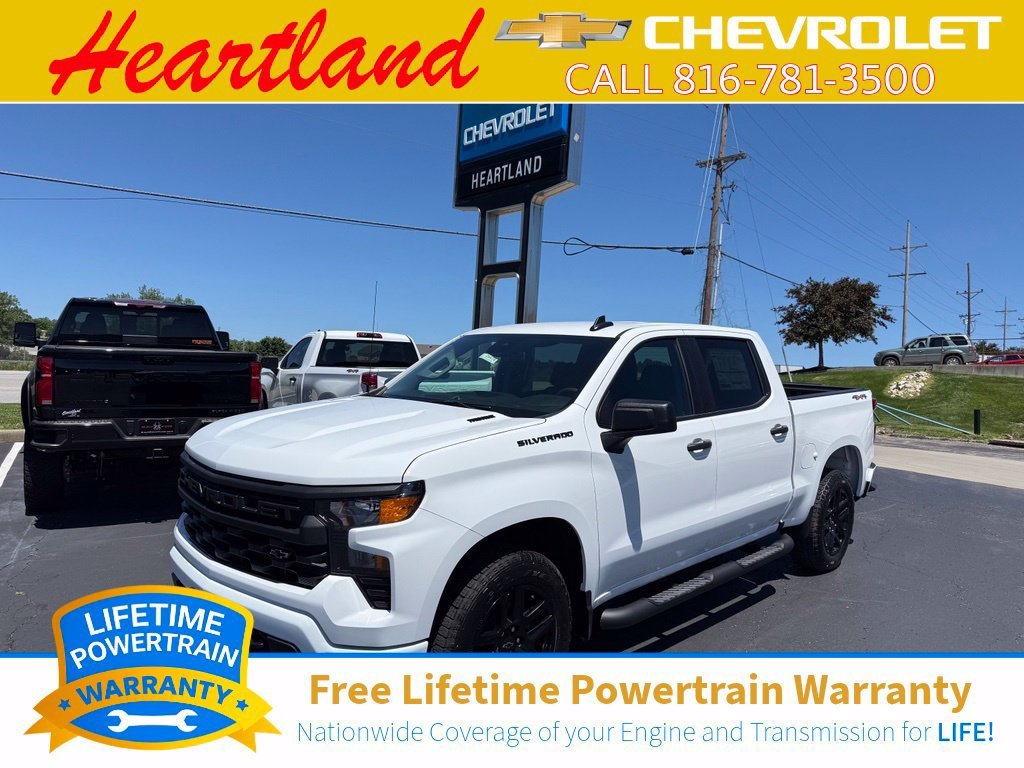 New 2026 Summit White Chevrolet Custom image 1