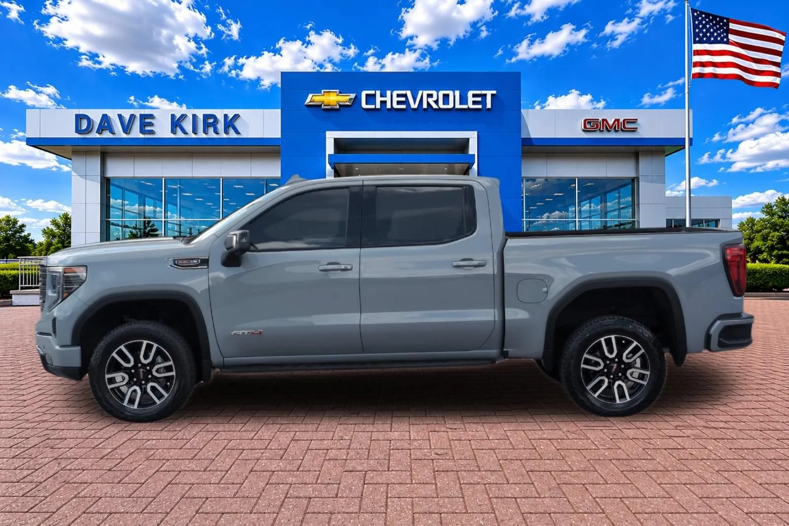 Used 2025 Thunderstorm Gray GMC AT4 image 6