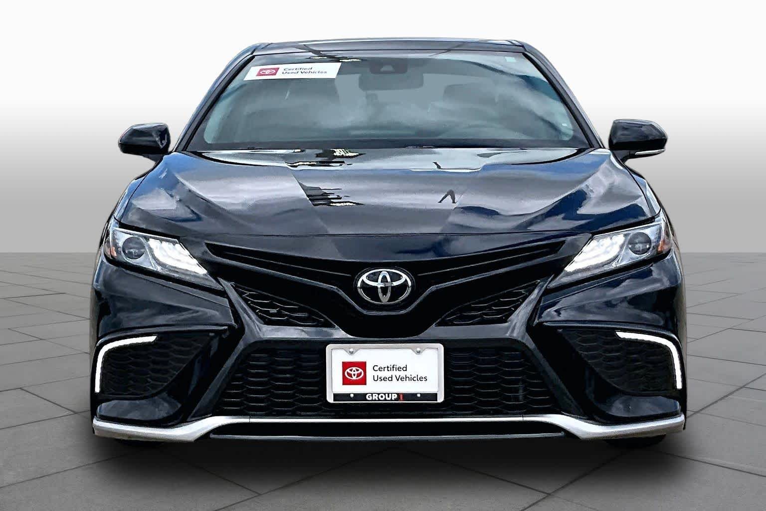 Certified Used 2023 Midnight Black Metallic Toyota XSE image 3