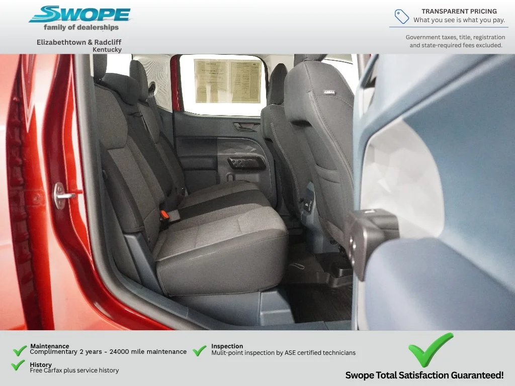 Used 2025 Ruby Red Metallic Ford XLT image 9
