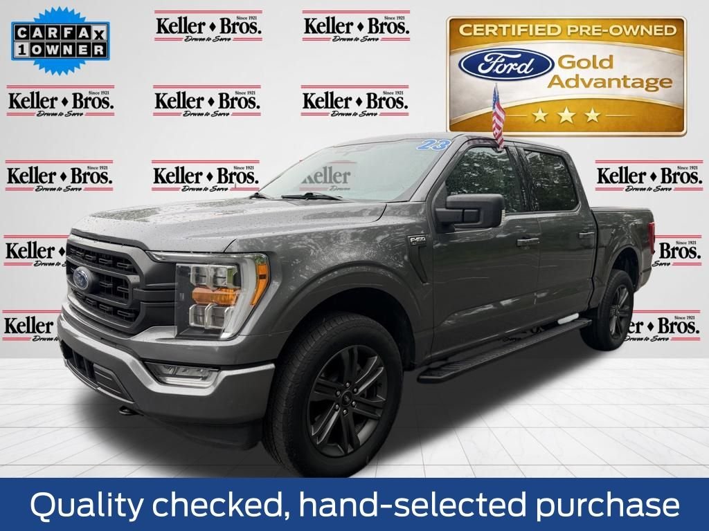 Certified Used 2023 Gray Ford XLT 5.5ft Bed image 3