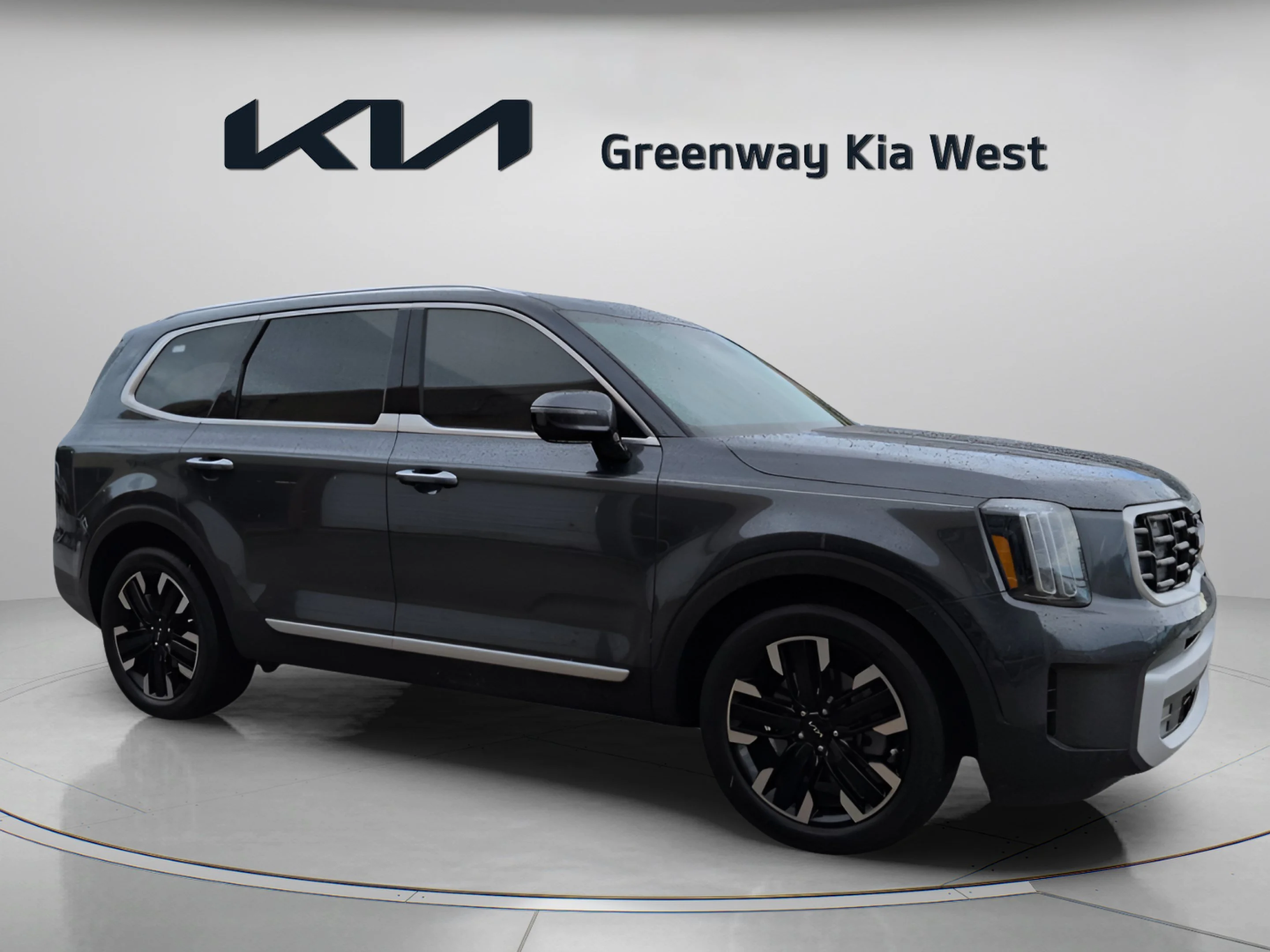 Certified Used 2024 Gravity Gray Kia SX-Prestige image 1