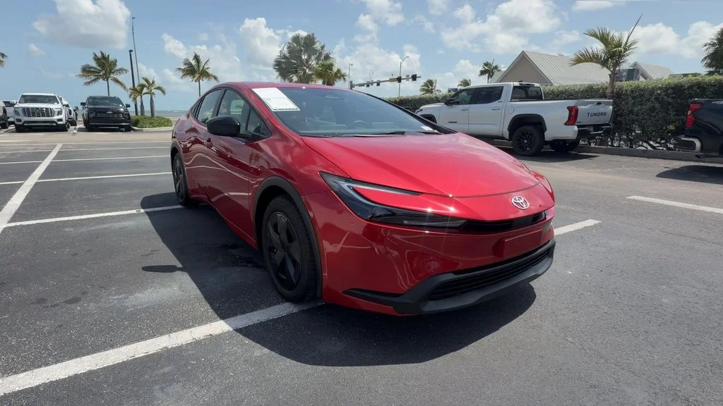 Used 2026 Red Toyota LE image 2