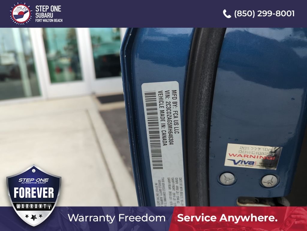 Used 2021 Blue Dodge SXT image 30