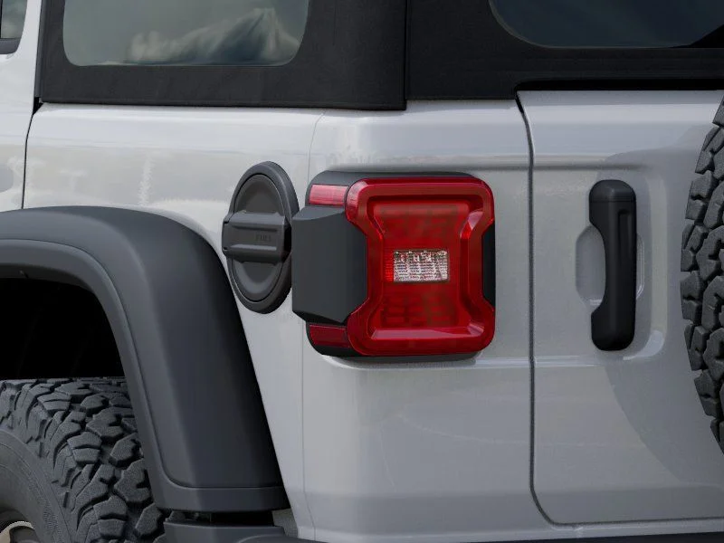New 2025 Bright White Clear-Coat Exterior Paint Jeep Rubicon image 10