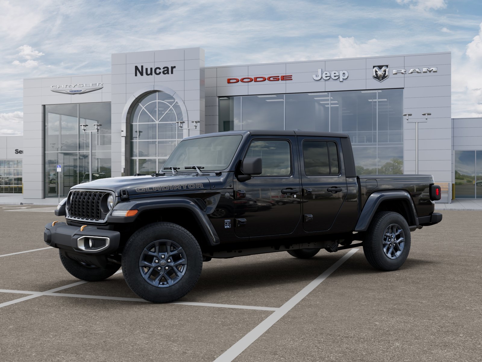 New 2026 Black Clear-Coat Exterior Paint Jeep 85th Anniversary Edition image 20
