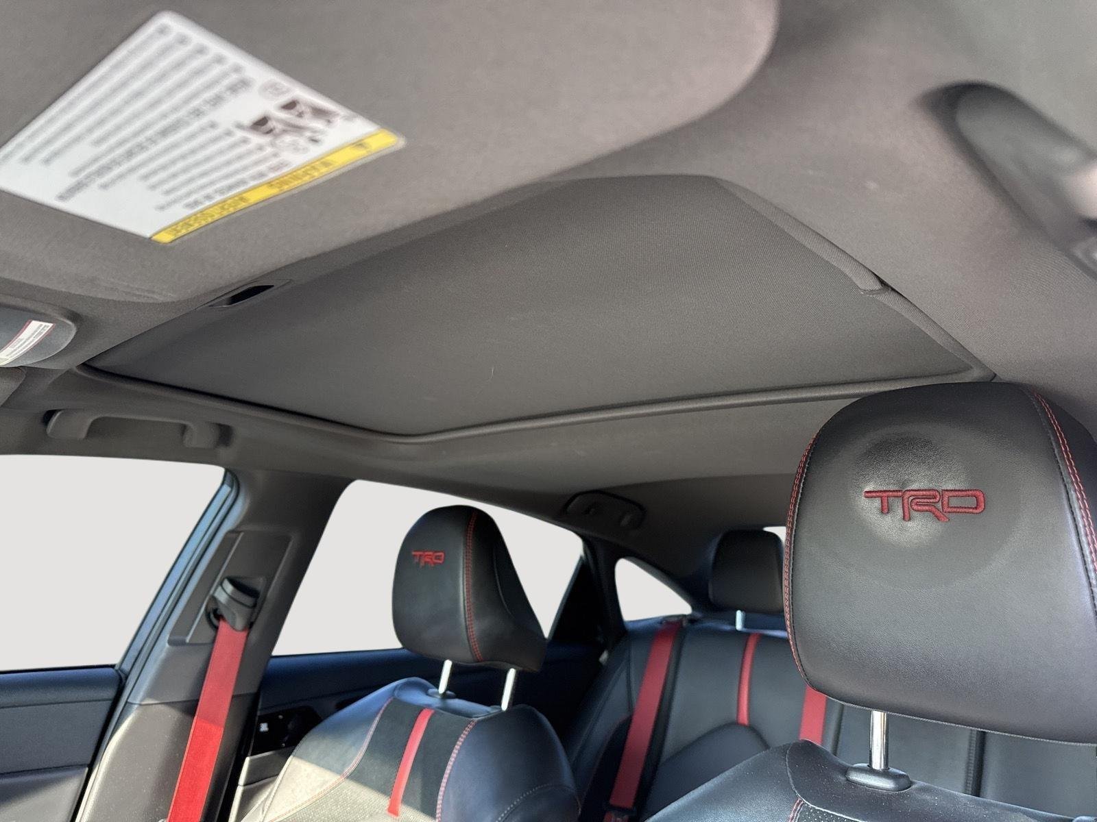 Certified Used 2021 Wind Chill Pearl w/Midnight Black Metallic Roof Toyota TRD image 4