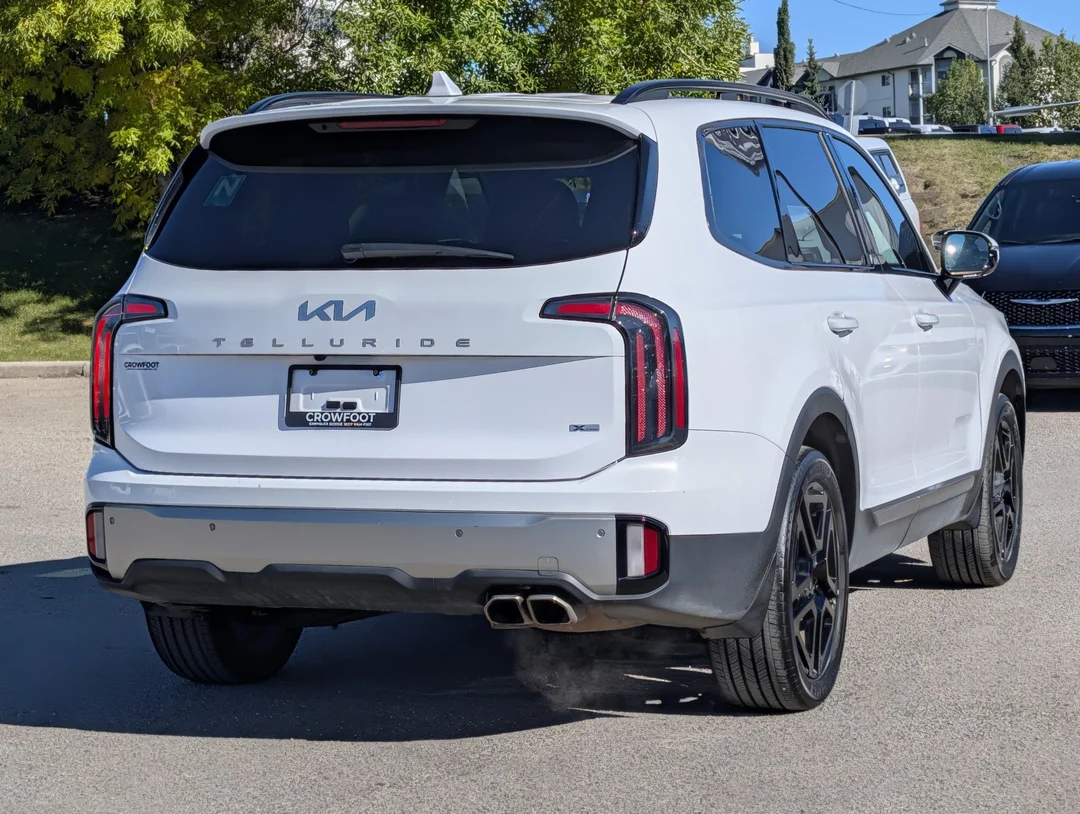 Used 2023 White Kia X-Line - - AWD - 3.8L V6 - 291 HP - 7 Passenger - Adaptive Cruise - Blind Spot & More! image 8