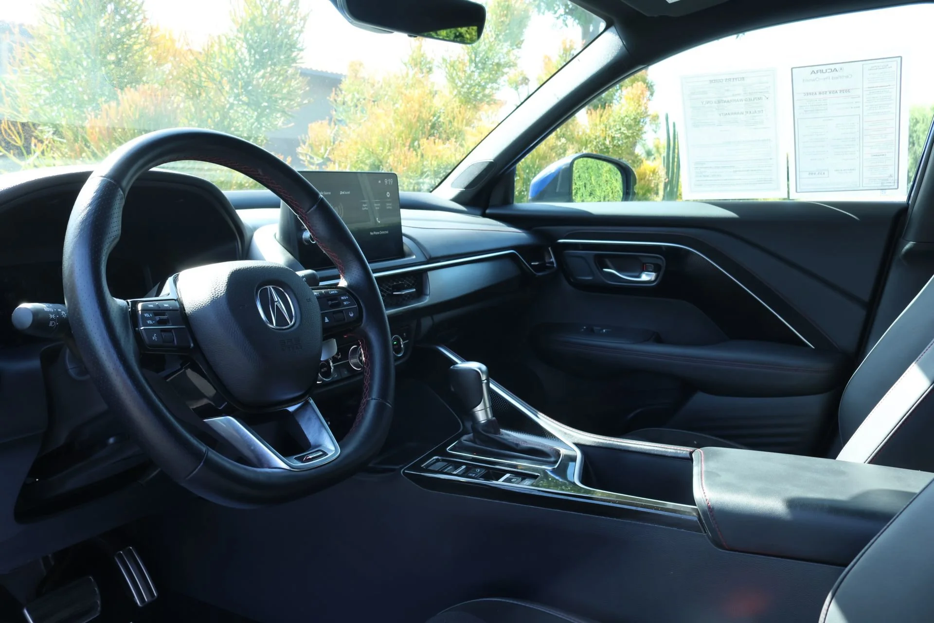 Used 2025 Adriatic Sea Blue Acura FWD A-SPEC image 31