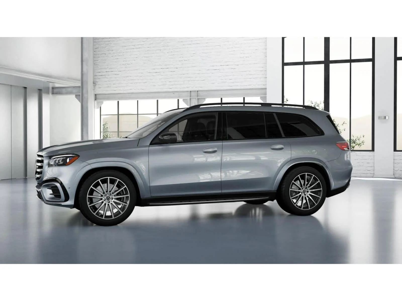 Used 2025 Cirrus Silver Metallic Mercedes-Benz GLS 580 image 35