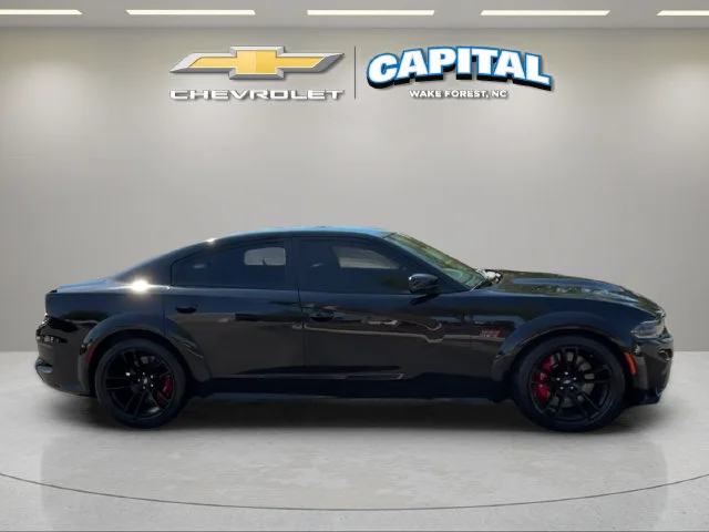 Used 2022 Black Dodge R/T Scat Pack Widebody image 6