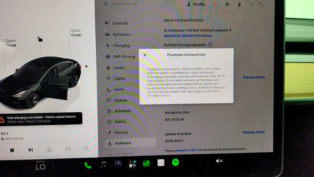 Used 2023 Solid Black Tesla RWD image 17