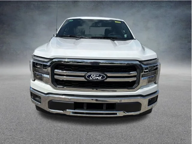 New 2026 Star White Metallic Tri-Coat Ford Lariat® image 2